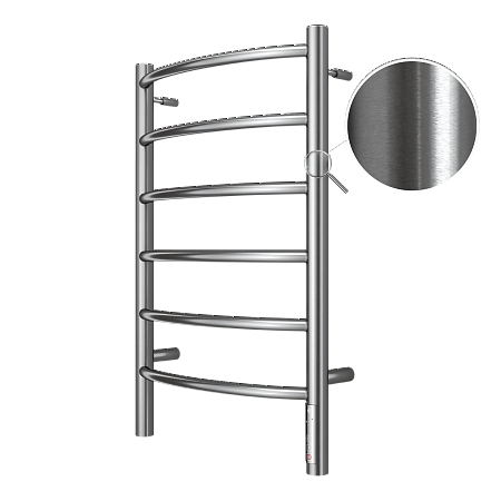 Классик П6 400х650 Электро Полотенцесушитель TERMINUS Сатин Новошахтинск - фото 3