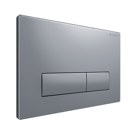 Клавиша смыва для инсталляции Terminus Классик кнопка прямоугольник цвет хром Новошахтинск - фото 2