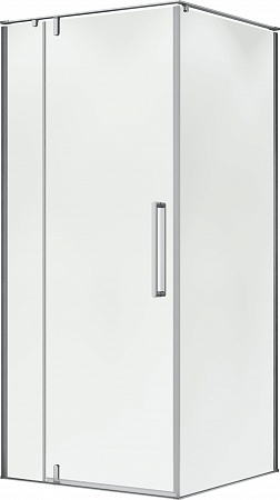 Душевой уголок распашной Terminus Альба 03 900х900х2200  квадрат хром Новошахтинск - фото 1