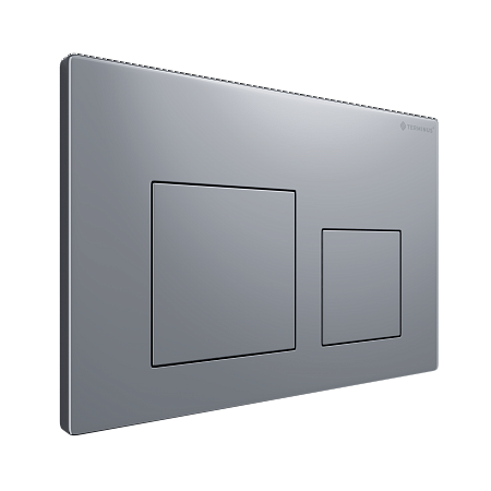 Клавиша смыва для инсталляции Terminus Классик кнопка квадрат цвет  хром Новошахтинск - фото 2