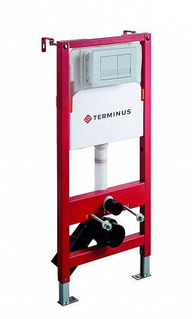 Система инсталляции для подвесного унитаза  500х1125 (4 в 1 с клавишей смыва) Terminus  Новошахтинск - фото 2