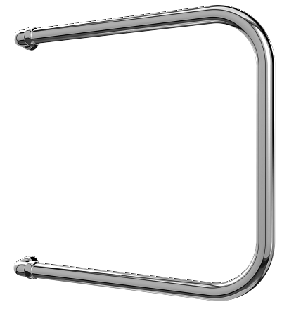 Эконом П-обр AISI 32х2 500х500 Полотенцесушитель  TERMINUS Новошахтинск - фото 1