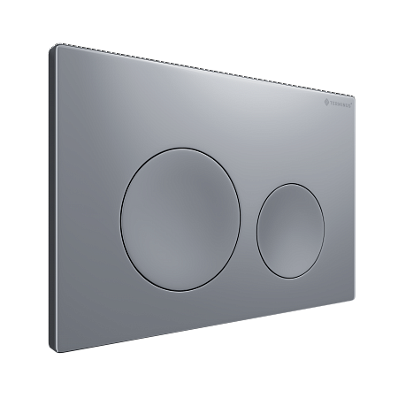 Клавиша смыва для инсталляции Terminus Классик кнопка круг цвет хром Новошахтинск - фото 2