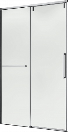 Душевая дверь в нишу слайдер Terminus Альба 01 1400х2200  хром Новошахтинск - фото 1
