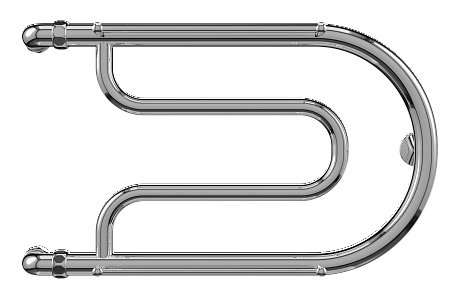 Фокстрот AISI 32х2 320х700 Полотенцесушитель  TERMINUS Новошахтинск - фото 2