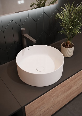 Раковина накладная Terminus Аврора 410х410х140 Новошахтинск - фото 3