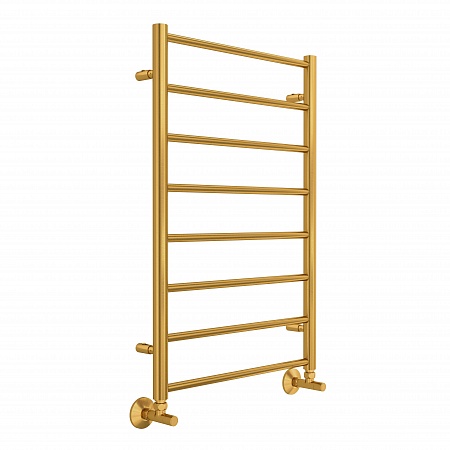 Аврора П8 500х800 Полотенцесушитель TERMINUS Брашированное золото Новошахтинск - фото 1