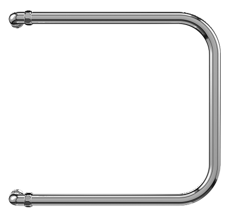 Эконом П-обр AISI 32х2 320х400 Полотенцесушитель  TERMINUS Новошахтинск - фото 1