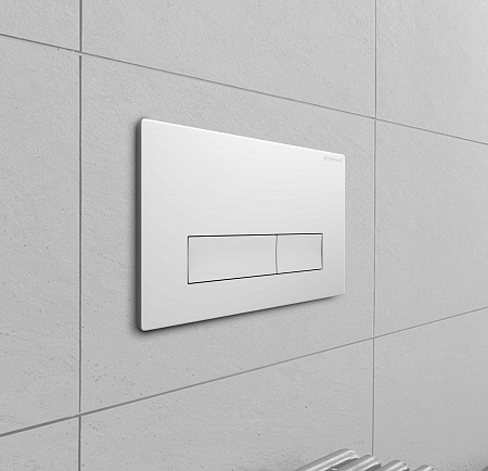 Клавиша смыва для инсталляции Terminus Классик кнопка прямоугольник цвет белый Новошахтинск - фото 3